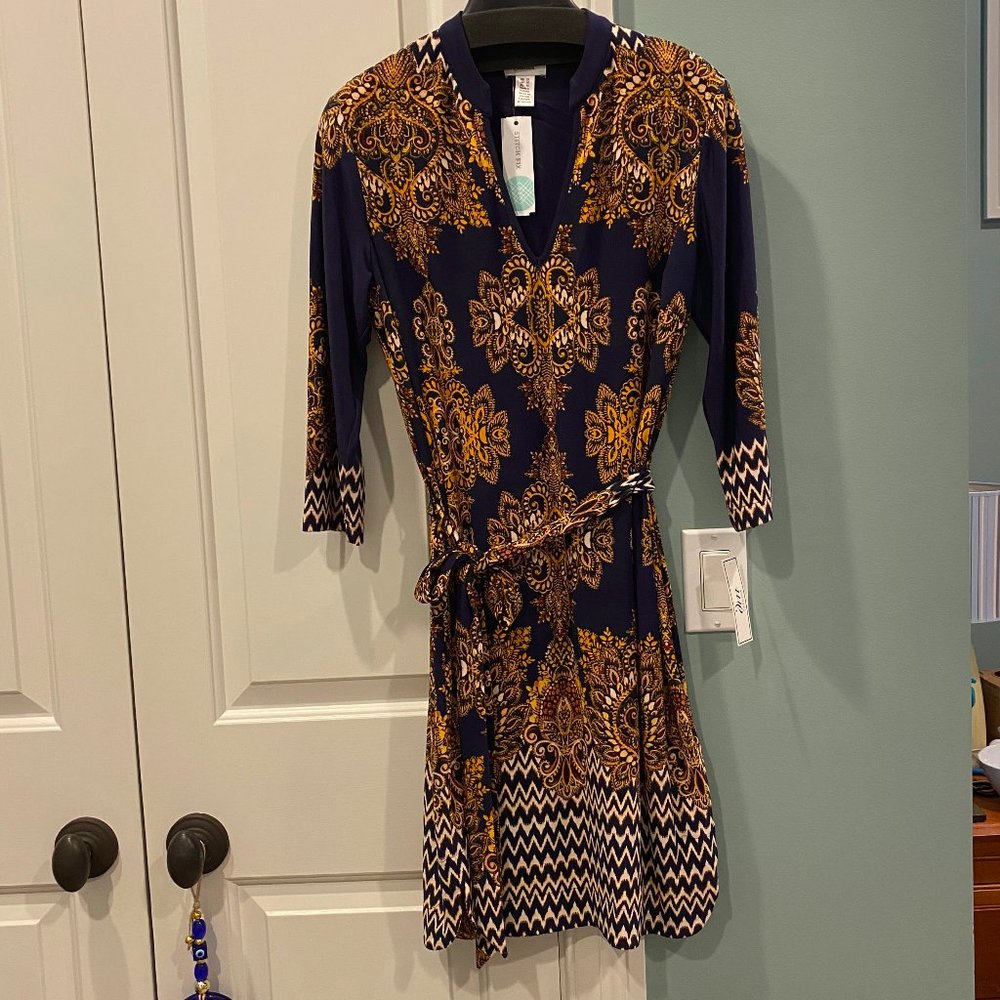 DM Collection Jeraldeen Jersey Shirt Dress